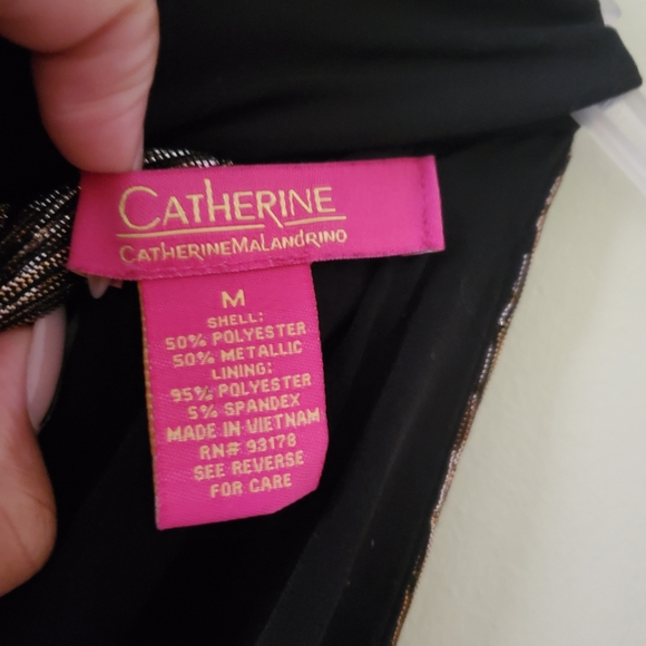 🦄 Metallic Catherine Malandrino Dress - Picture 5 of 7